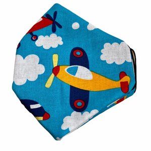 Child's Face Mask Airplane Ages 5-10